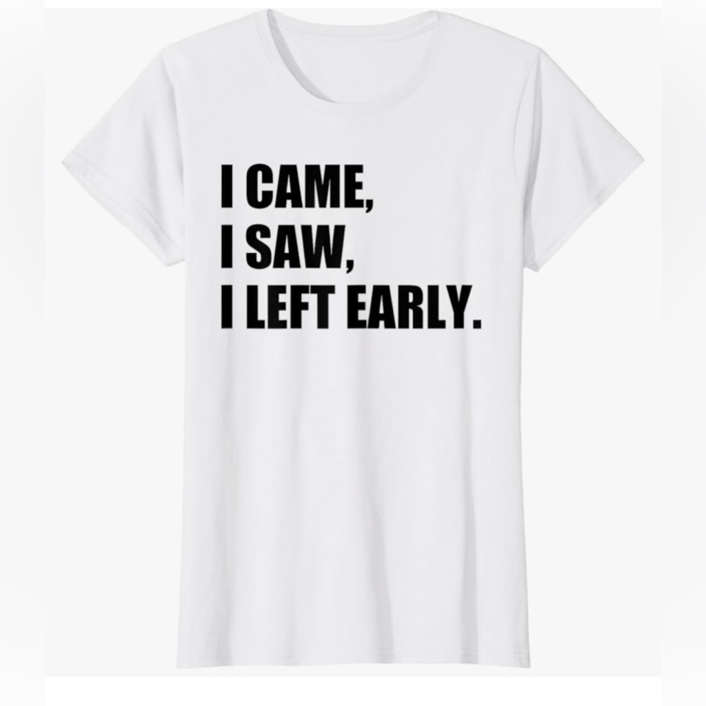 Two For The Price Of One Graphic White T-Shirt